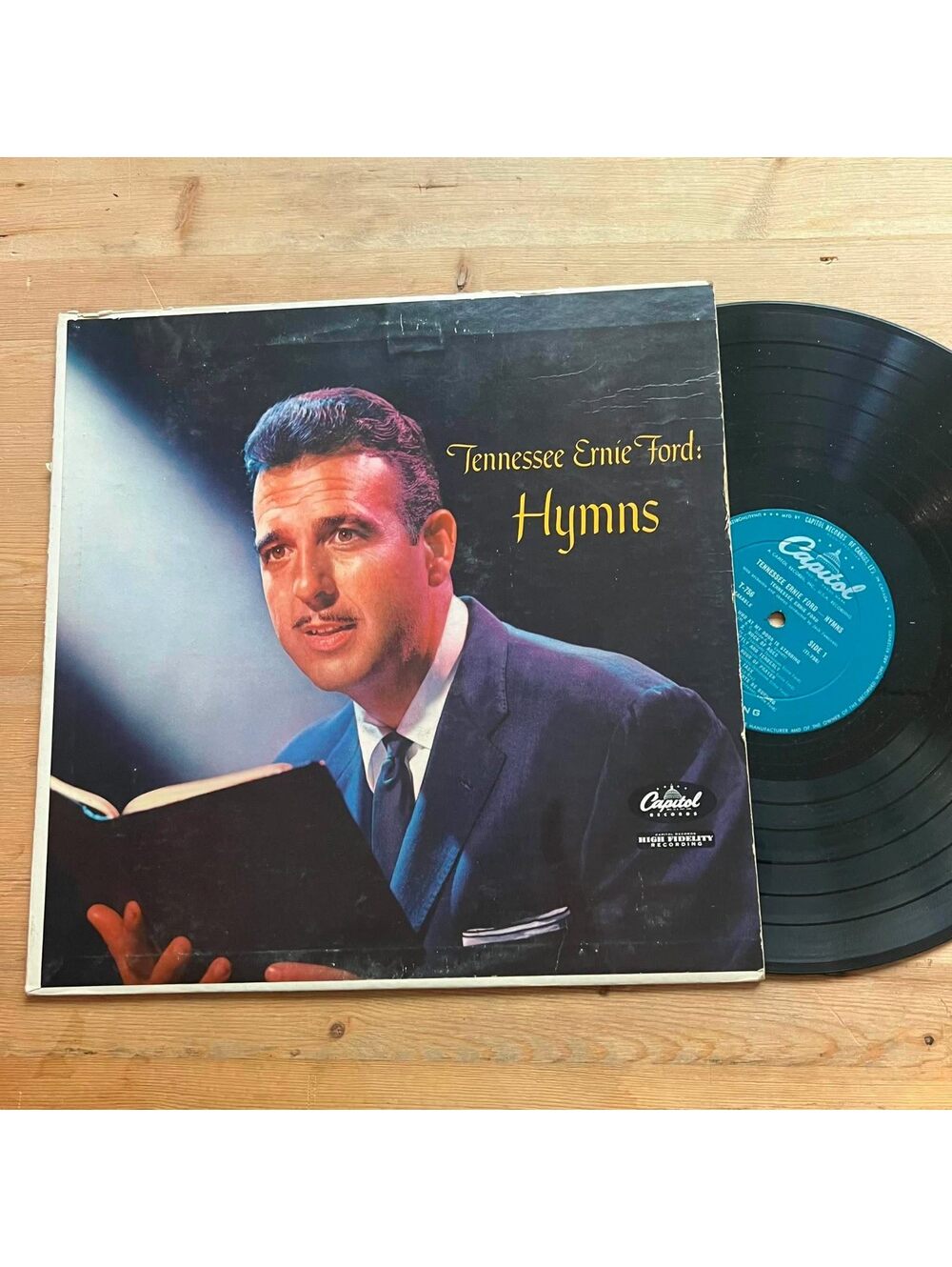 Tennessee Ernie Ford - Hymns 33rpm VG+ VR17